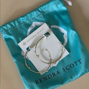 NWOT Kendra Scott Hoop Earrings